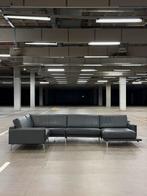 Leolux Bellice U-bank | Leer (NIEUWSTAAT + Garantie), Leer, Hoekbank, 300 cm of meer, Ophalen of Verzenden