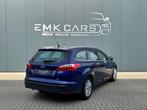 Ford Focus Wagon 1.0 EcoBoost Edition Plus, Auto's, Ford, Euro 5, 125 pk, Gebruikt, Blauw