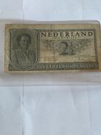 2,5 gulden biljet uit 1949. 2 letter serie., Postzegels en Munten, Bankbiljetten | Nederland, Ophalen of Verzenden, 5 gulden