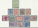 718) Oud Spanje Telegraafzegels 1928, lokale opdrukken 1937, Postzegels en Munten, Postzegels | Volle albums en Verzamelingen