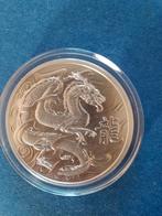 Lunar dragen 2024 1 oz zilver, Ophalen of Verzenden, Zilver