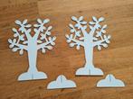 Sieradenbomen metaal wit, Ophalen, Gebruikt