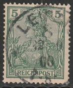 Rijk 1900 55 Germania 5p, Gest, Postzegels en Munten, Postzegels | Europa | Duitsland, Ophalen of Verzenden, Duitse Keizerrijk