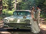 Oldsmobile holiday 88 uit 1958 NL kenteken, Automaat, Achterwielaandrijving, Zwart, Leder en Stof