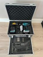 Makita Accuboormachine + Complete Bit & Boren Set in Koffer, Ophalen, Zo goed als nieuw