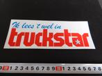 sticker Ik lees 't wel in TRUCKSTAR  XPLK1036 *, Ophalen, Zo goed als nieuw