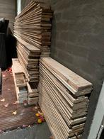 Houten vloerdelen, Doe-het-zelf en Verbouw, Hout en Planken, Ophalen, Gebruikt, Minder dan 25 mm, Plank