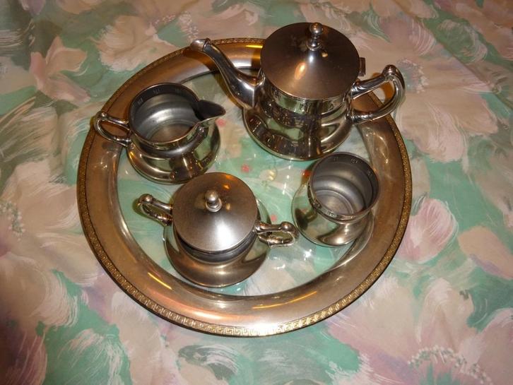 Antieke Thee set van Daalderop, Antiek en Kunst, Antiek | Woonaccessoires, Ophalen of Verzenden