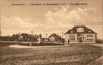 Amersfoort Tramstation + Borstbeelg J. v. Oldenbarneveld beschikbaar voor biedingen