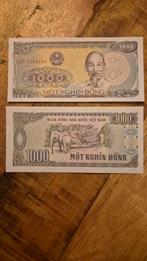 Vietnamese 1000 Dong Biljetten, Ophalen of Verzenden, Noord-Amerika, Los biljet