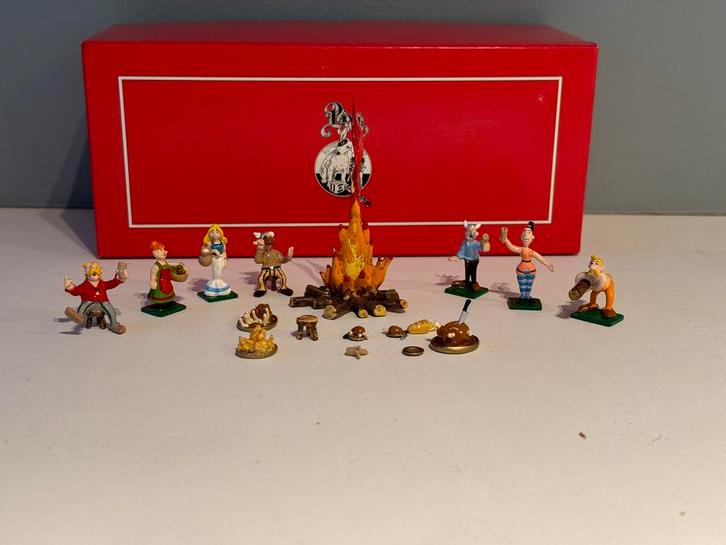 Het banket pixi box nummer 5 - asterix, Verzamelen, Stripfiguren, Zo goed als nieuw, Beeldje of Figuurtje, Asterix en Obelix, Ophalen of Verzenden