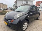 Nissan Micra 1.0 3DR nieuwe Apk bij aflevering!!, Auto's, Stof, 31 €/maand, Zwart, Origineel Nederlands