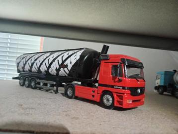 Mercedes Actros bulkoplegger Spitzer Tekno  beschikbaar voor biedingen