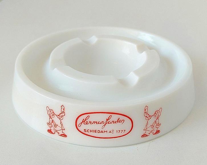 Oude Reclame Asbak Louter Kabouter Herman Jansen Schiedam, Verzamelen, Merken en Reclamevoorwerpen, Gebruikt, Verzenden