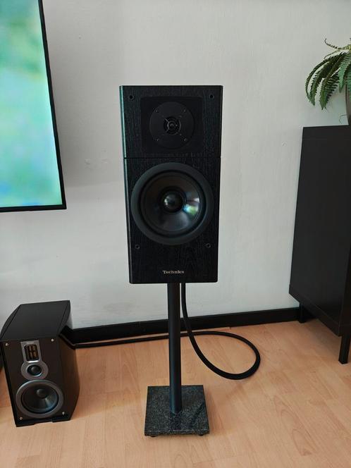 Technics SB-EX2 Luidsprekers, Audio, Tv en Foto, Luidsprekers, Gebruikt, Front, Rear of Stereo speakers, 120 watt of meer, Overige merken