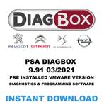 DIAGBOX 9.68 / 9.91 / 9.96 2030 LEXIA 3 -  DOWNLOAD LINK, Auto diversen, Ophalen of Verzenden