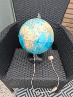 Vintage Verlichte Globe, Ophalen, Verlicht, Gebruikt
