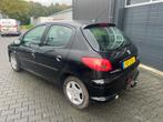 Peugeot 206 1.4 Forever nieuwe apk !, Voorwielaandrijving, Stof, Zwart, 4 cilinders
