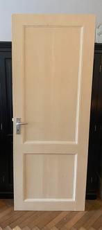 Paneeldeur - oud en zwaar - 79.5x205.5x3.5cm, Doe-het-zelf en Verbouw, Ophalen, Gebruikt, Minder dan 80 cm, Binnendeur