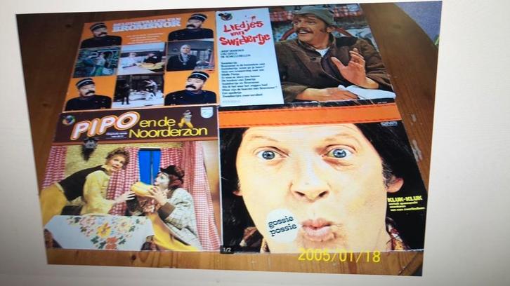 8 LP'S O,A.-PIPO-SWIEBERTJE-BROMSNOR-MARTIN BROZIUS, Cd's en Dvd's, Vinyl | Kinderen en Jeugd, Gebruikt, Ophalen of Verzenden