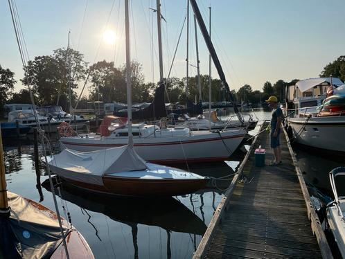 Polyester Kajuitzeilboot met Dieselmotor, Watersport en Boten, Kajuitzeilboten en Zeiljachten, Gebruikt, Tourjacht of Cruiser