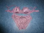 HAAST NIEUW 1 paars setje lingerie slip M met BH maat 75B, Kleding | Dames, Ophalen of Verzenden, Paars, Setje