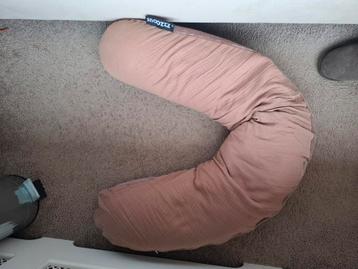 Snoozzz voedingskussen bruin incl extra Teddy hoes beschikbaar voor biedingen