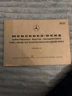 Mercedes cabine/ carrosserie boekje, Ophalen