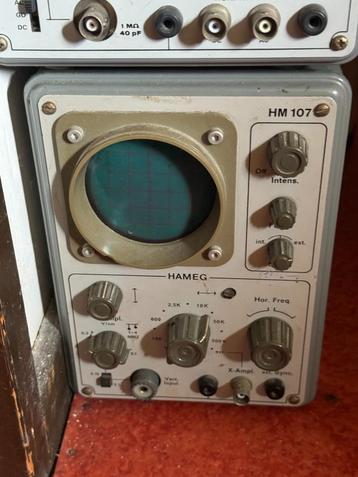 HAMEG HM 107 oscilloscoop / Super Vintage Oscilloscope HAMEG beschikbaar voor biedingen