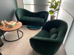 Bank en stoel. (Nieuw), Huis en Inrichting, Fauteuils, Ophalen, Zo goed als nieuw, 75 tot 100 cm