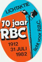 Kees Sticker sport voetbal RBC Roosendaal 70 jaar lichtaktie, Verzamelen, Verzenden, Zo goed als nieuw, Sport