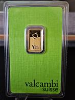 Valcambi 2.5 Gram (Green Gold), Postzegels en Munten, Edelmetalen en Baren, Ophalen of Verzenden, Goud