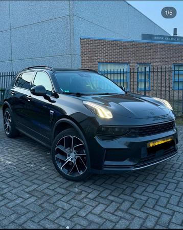 Lynk & Co Blauw delete pakket ! chrome & blauw glans zwart beschikbaar voor biedingen