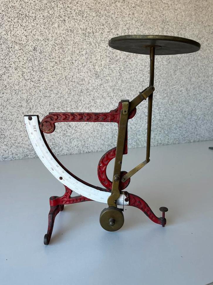 Antieke Balansweegschaal - Decoratief Gereedschap Object, Antiek en Kunst, Antiek | Gereedschap en Instrumenten, Ophalen of Verzenden