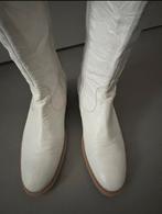 Witte Hoge Laarzen, maat 38 - merk: helioform, Kleding | Dames, Hoge laarzen, Wit, Ophalen of Verzenden, Gedragen
