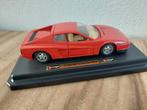 Bburago 1:24 Ferrari Testarossa 1984, Hobby en Vrije tijd, Modelauto's | 1:24, Ophalen of Verzenden, Zo goed als nieuw, Bburago