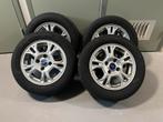 Lichtmetalen velgen 14 inch Ford Fiesta bj 2008 - 2016, Auto-onderdelen, Banden en Velgen, 14 inch, Gebruikt, Velg(en), 175 mm