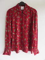 Dimaggio Donna rode blouse met veren lange mouwen mt M / L, Maat 38/40 (M), Ophalen of Verzenden, Dimaggio Donna, Zo goed als nieuw