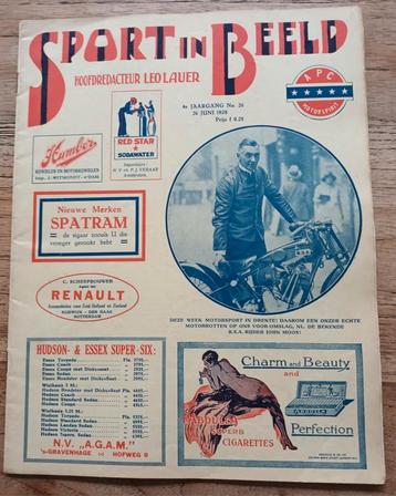 Oud Tijdschrift Sport in Beeld 1928 - Olympische Spelen  beschikbaar voor biedingen