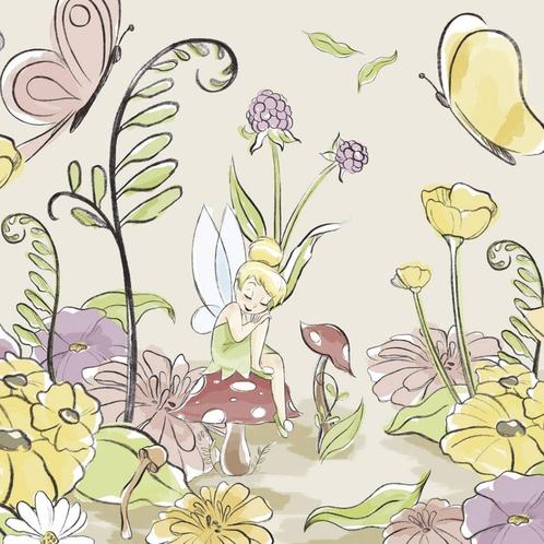 Tinkerbell fotobehang Tinker-Bell vlies behang Muurdeco4kids, Kinderen en Baby's, Kinderkamer | Inrichting en Decoratie, Nieuw