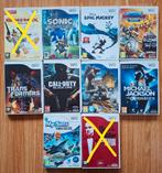 8 wii games, Avontuur en Actie, Ophalen of Verzenden, Zo goed als nieuw, 3 spelers of meer