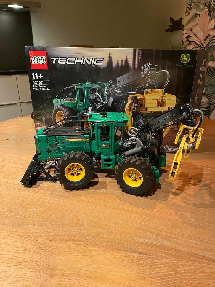 LEGO Technic John Deere 948L-ll Skidder (42157) - Zonder boe, Computers en Software, 3D Printers, Zo goed als nieuw, Ophalen of Verzenden