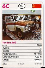Kw1598 autokaartje 6C tundra 469, Ophalen of Verzenden, Zo goed als nieuw, Auto's