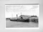 scheepvaart-foto-BINNENVAART-LEMMER-veerboot bolsward, Ophalen of Verzenden, 1940 tot 1960, Gelderland