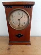 Antiek mini wekkerklokje,stijl Amsterdamse school, Antiek en Kunst, Ophalen of Verzenden