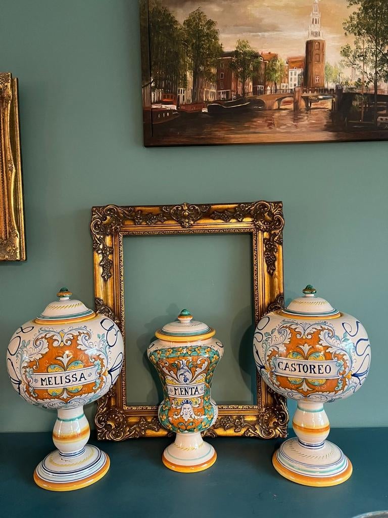 Italiaanse Apothekerspotten, Antiek en Kunst, Antiek | Vazen, Ophalen of Verzenden