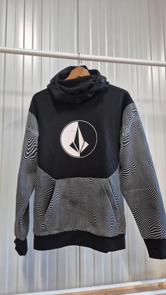 Volcom Snow Hoodie - Zwart/Wit - Maat S, Kleding | Heren, Wintersportkleding, Nieuw, Trui, Maat 46 (S) of kleiner, Ophalen of Verzenden