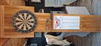 Dartbord inclusief achterwand, Sport en Fitness, Darts, Ophalen of Verzenden, Zo goed als nieuw, Dartbord