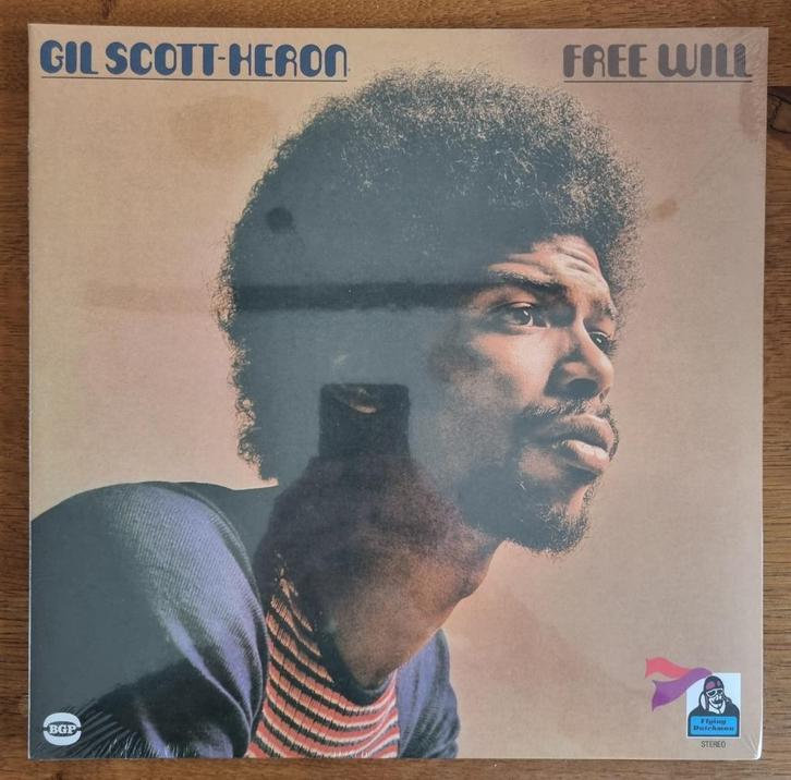 Gil Scott-Heron - Free Will (LP - reissue), Cd's en Dvd's, Vinyl | R&B en Soul, Nieuw in verpakking, Soul of Nu Soul, 1960 tot 1980