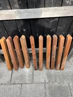 Hardhouten paaltjes, Doe-het-zelf en Verbouw, Hout en Planken, Ophalen, Zo goed als nieuw, Plank, Minder dan 200 cm
